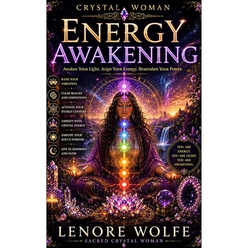 Cover of Secrets of Crystals, Energy Awakening: A Guide to Overcoming Low Energy and Harnessing Pendulum Readings