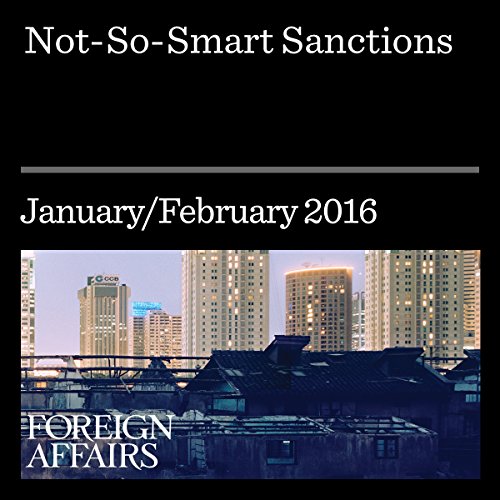 Cover of Not-So-Smart Sanctions