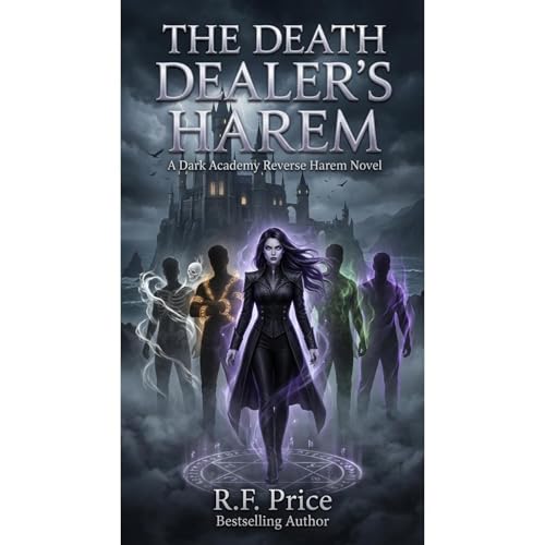Cover of The Death Dealer’s Harem: A Dark Academy Reverse Harem