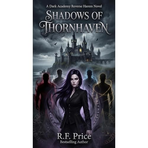 Cover of Shadows of Thornhaven: A Dark Academy Reverse Harem