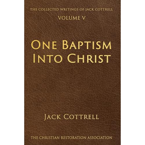 Cover of One Baptism Into Christ