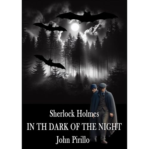 Cover of Sherlock Holmes, in the dark of the night