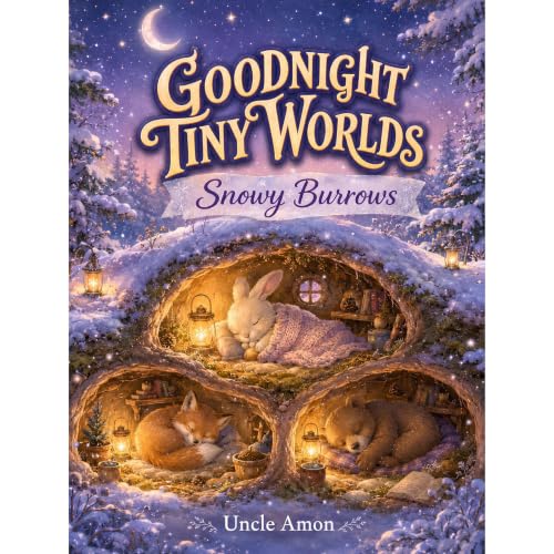 Cover of Goodnight Tiny Worlds: Snowy Burrows