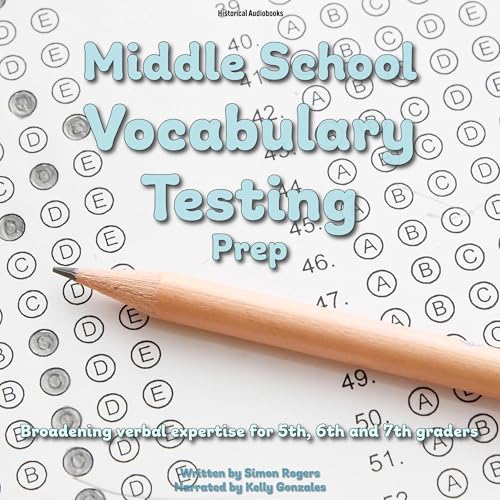 Cover of Middle School Vocabulary Testing Prep