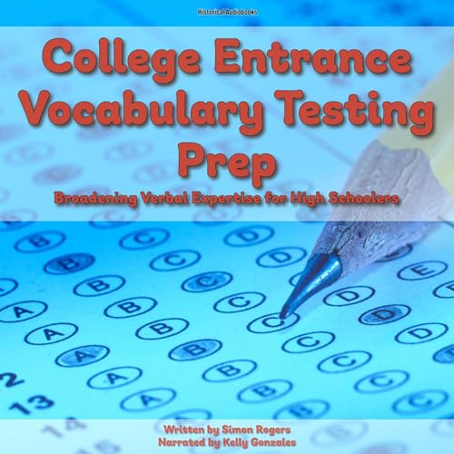 Cover of College Entrance Vocabulary Testing Prep