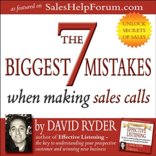 Cover of The 7 Biggest Mistakes When Making Sales Calls