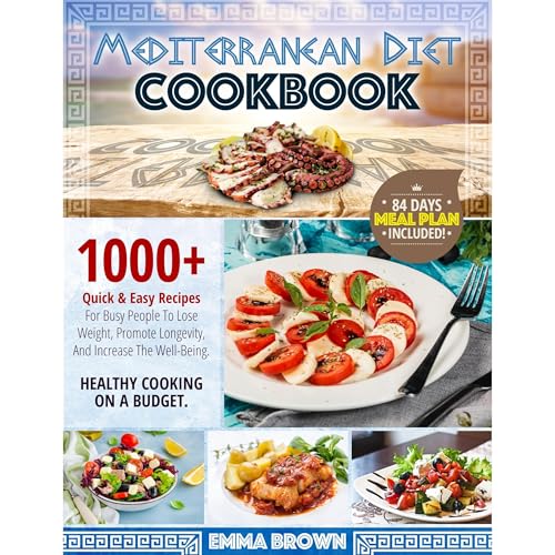 Cover of Mediterranean Diet Cookbook