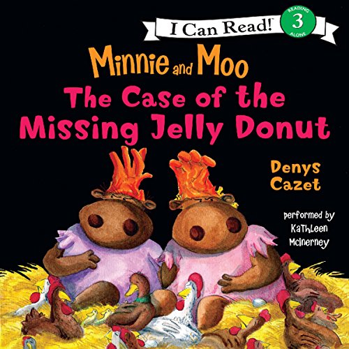 Cover of Minnie and Moo: The Case of the Missing Jelly Donut