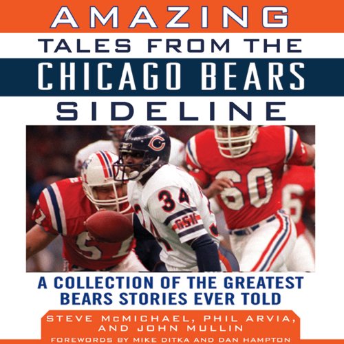 Cover of Amazing Tales from the Chicago Bears Sideline