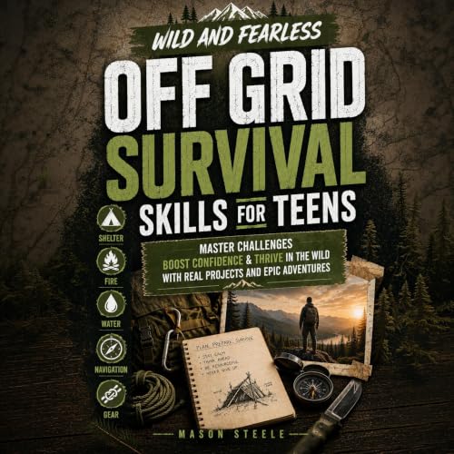 Cover of Wild and Fearless Off-Grid Survival Skills for Teens