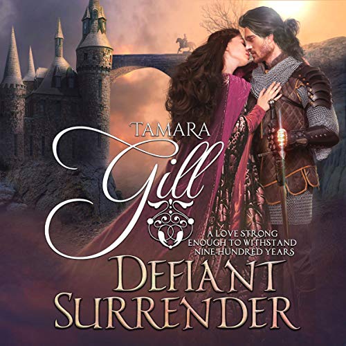 Cover of Defiant Surrender: A Medieval Time Travel Romance