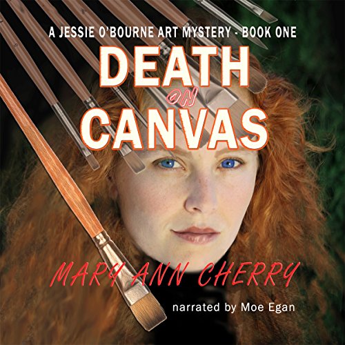 Cover of Death on Canvas
