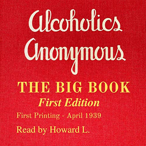 Cover of Alcoholics Anonymous: The Big Book, First Edition