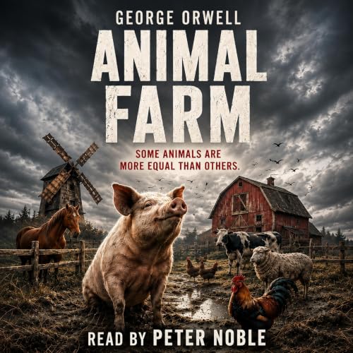 Cover of Animal Farm by George Orwell (Illustrated Edition)