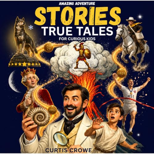Cover of Amazing Adventure Stories for Curious Kids