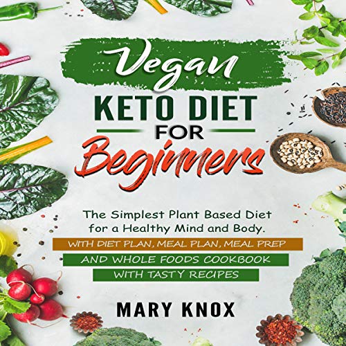 Cover of Vegan Keto Diet for Beginners