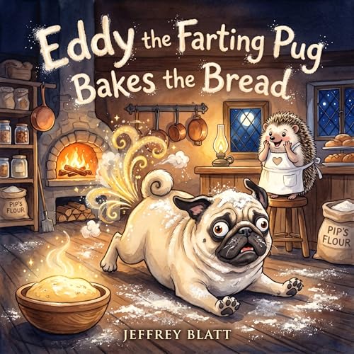 Cover of Eddy the Farting Pug Bakes the Bread
