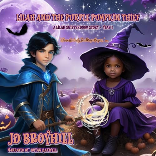 Cover of Lilah and the Purple Pumpkin Thief