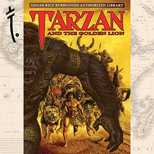 Cover of Tarzan and the Golden Lion