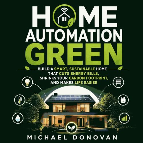Cover of Home Automation Green: Build a Smart, Sustainable Home That Cuts Energy Bills, Shrinks Your Carbon Footprint, and Makes Life Easier