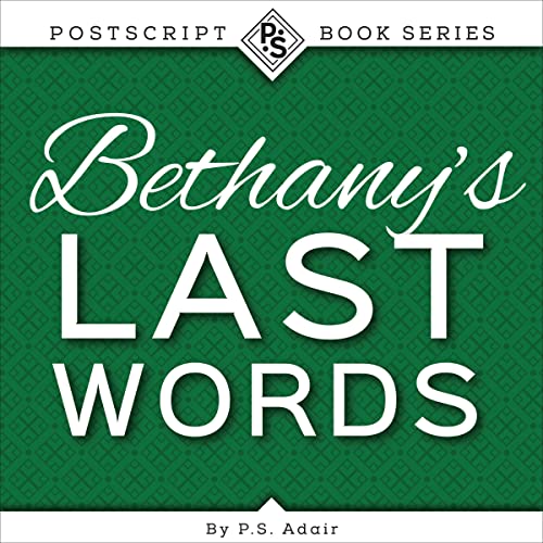Cover of Bethany's Last Words