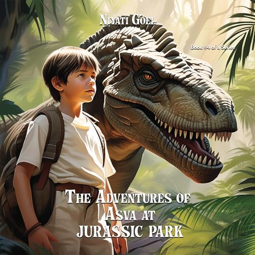 Cover of The Adventures of Asva at Jurassic Park