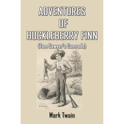 Cover of Adventures of Huckleberry Finn (Illustrated)