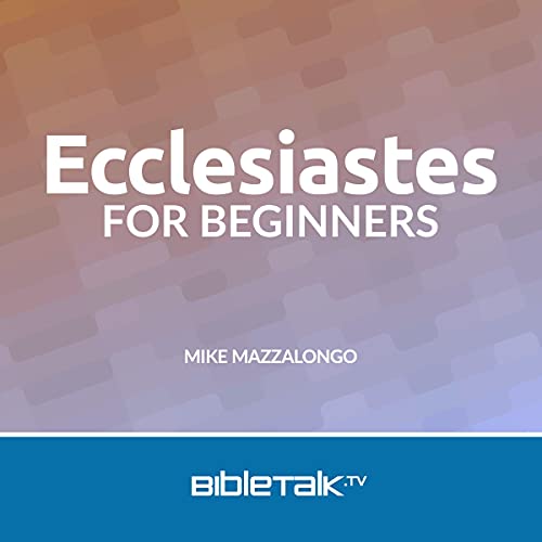 Cover of Ecclesiastes for Beginners