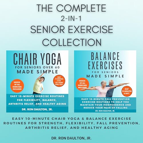 Cover of The Complete 2-in-1 Senior Exercise Collection