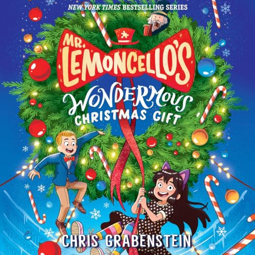 Cover of Mr. Lemoncello's Wondermous Christmas Gift