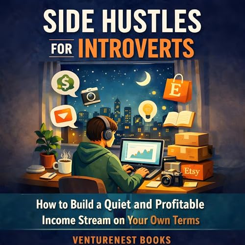 Cover of Side Hustles for Introverts