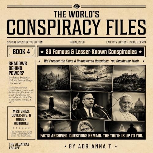 Cover of Alcatraz Escape, Jeffrey Epstein, Kurt Cobain, & More