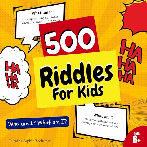 Cover of 500 Riddles for Kids