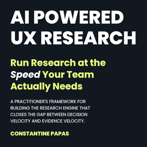 Cover of AI-Powered UX Research