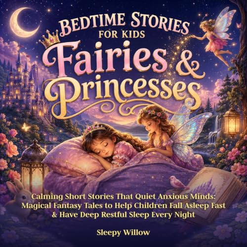 Cover of Bedtime Stories for Kids: Fairies & Princesses