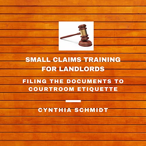 Cover of Small Claims Court Training for Landlords