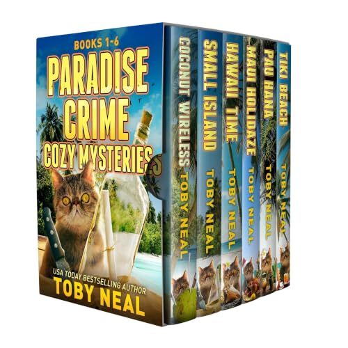 Cover of Paradise Crime Cozy Mysteries Books 1-6