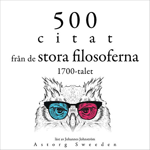 Cover of 500 citat från 1700-talets stora filosofer