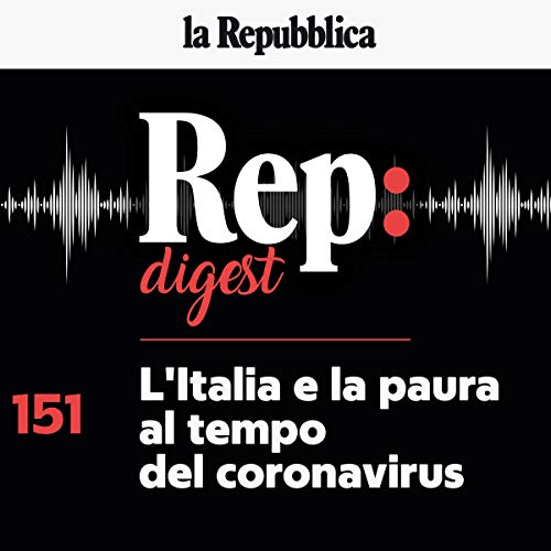 Cover of L'Italia e la paura al tempo del coronavirus