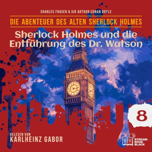Cover of Sherlock Holmes und die Entführung des Dr. Watson