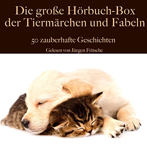 Cover of Die große Hörbuch Box der Tiermärchen und Fabeln