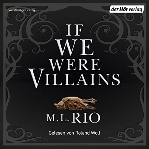 Cover of If we were villains (German edition)