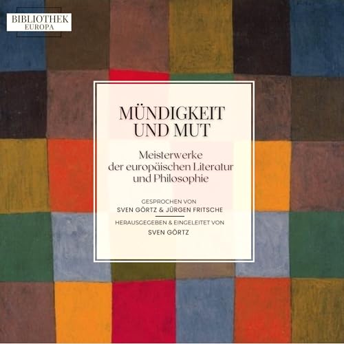Cover of Bibliothek Europa: Mündigkeit und Mut