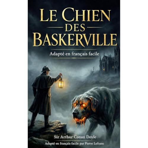 Cover of Le Chien des Baskerville en Français Facile