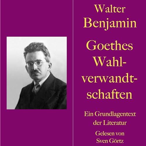 Cover of Goethes Wahlverwandtschaften