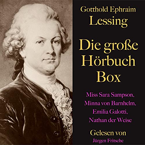 Cover of Gotthold Ephraim Lessing. Die große Hörbuch Box