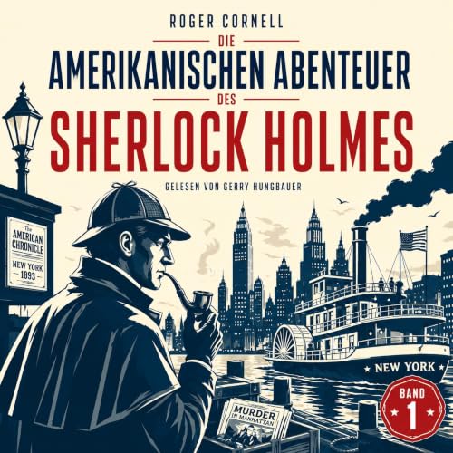 Cover of Die Amerikanischen Abenteuer des Sherlock Holmes, Band 1