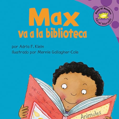 Cover of Max va a la biblioteca [Max Goes to the Library]