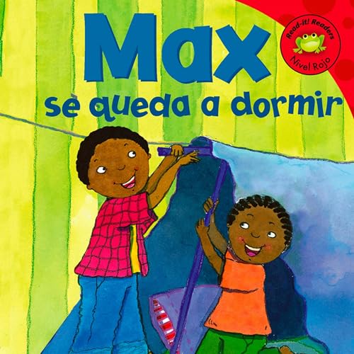 Cover of Max se queda a dormir [Max Stays Overnight]