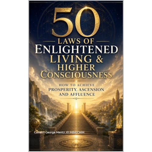 Cover of 50 Laws of Enlightened Living & Higher Consciousness